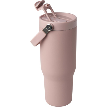 Logotrade biznesa dāvanas foto: Bronx 900 ml RCS pārstrādāta nerūsējošā tērauda vara vakuumizolēta bļodiņa ar divfunkciju vāku