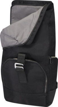 Logotrade dāvanas foto: Rhine 15” GRS pārstrādāta rolltop mugursoma 18L