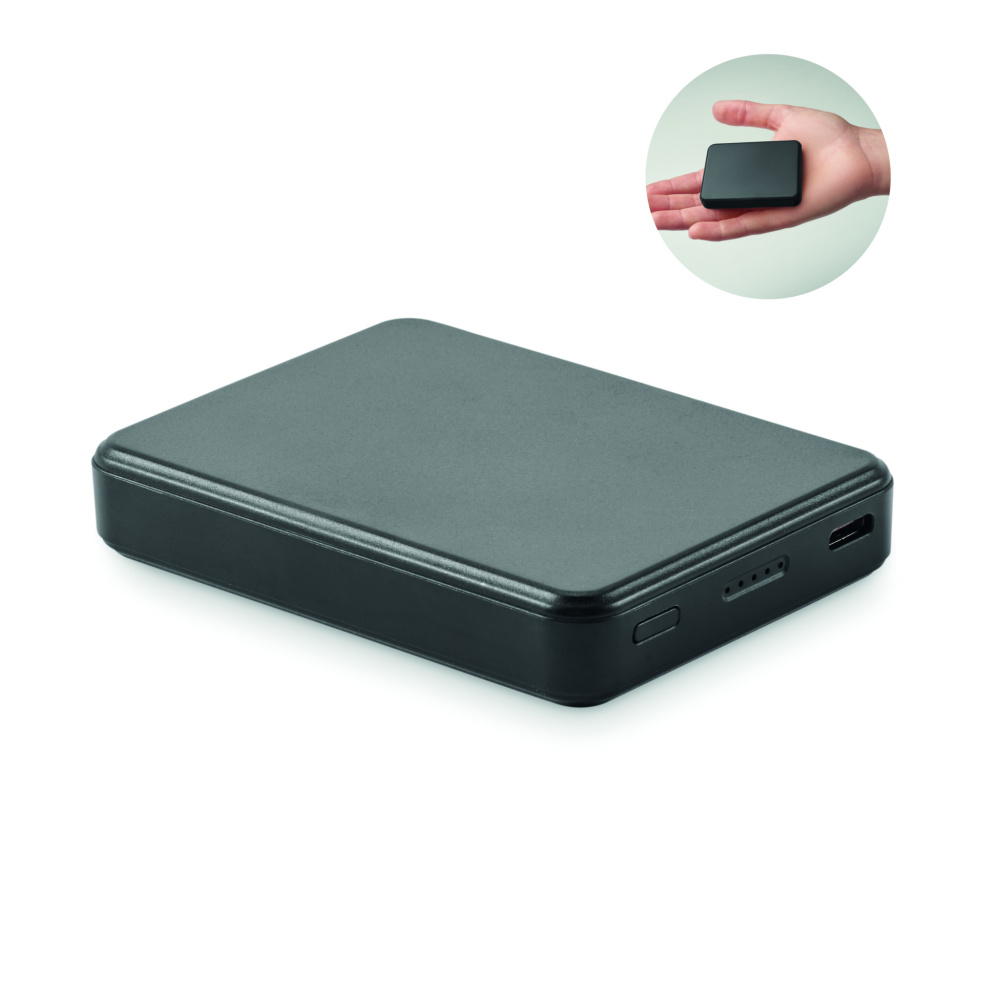 Logotrade logo dāvanas foto: 5000 mAh lādētājs