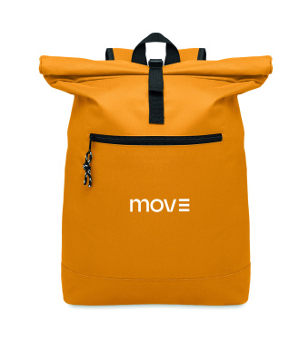 Logotrade biznesa dāvanas foto: 600D poliestera rolltop mugursoma