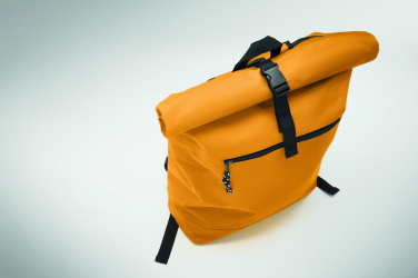 Logotrade logo dāvanas foto: 600D poliestera rolltop mugursoma