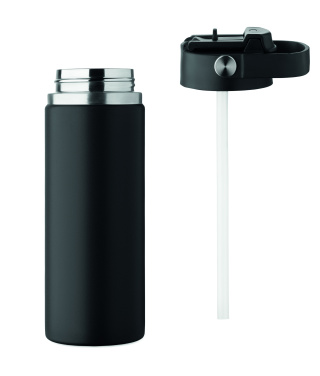 Logotrade ziemassvētku dāvanas foto: Dubultsienu pudele 500 ml