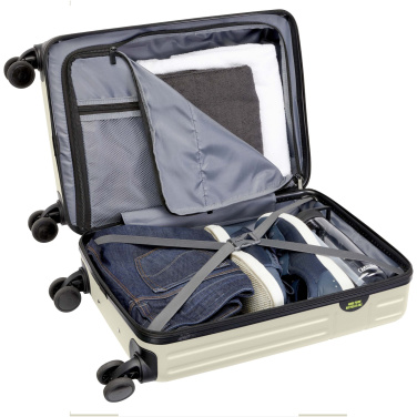 Logotrade biznesa dāvanas foto: Rover 20" GRS otrreizējās pārstrādes kabīnes ratiņi 40L
