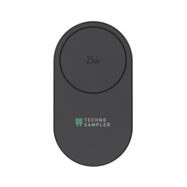 Logotrade Ideja dāvanas foto: Quantum īpaši ātrs 3-in-1 25W salokāms bezvadu lādētājs