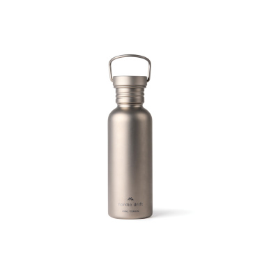 Logotrade biznesa dāvanas foto: Nordic Drift Trail īpaši vieglā titāna ūdens pudele 600 ml