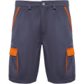 Tahoe 250 g/m2 darba šorti, Svins / oranžs