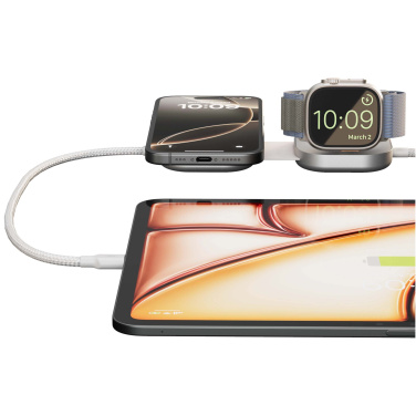 Logotrade dāvanas foto: Zens Pro 3 140W USB-C 3-in-1 uzlādes kabelis