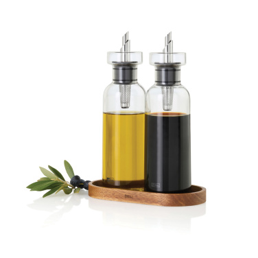 Logotrade biznesa dāvanas foto: AdHoc Menage AromaPour eļļas un etiķa pildīšanas komplekts 300ml
