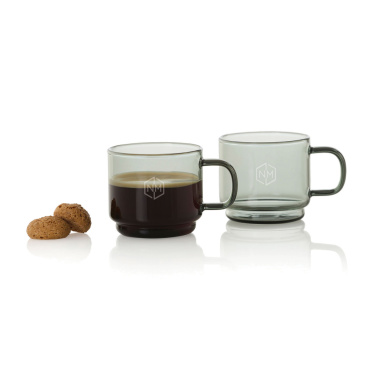 Logotrade dāvanas foto: AdHoc Impact espresso krūzītes 70 ml, 2 gab. komplekts