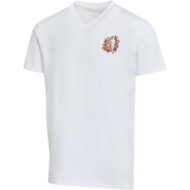 Logotrade korporatīvās dāvanas foto: Balfour 200 g/m² īsroku unisex OCS organiskais T-krekls