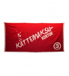 Банное полотенце с логотипом сериала Kättemaksukontor