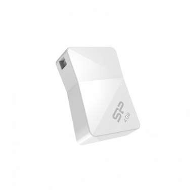Лого трейд pекламные cувениры фото: USB stick Silicon Power T08  16GB color white
