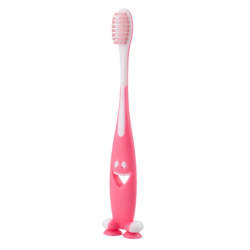 Лого трейд pекламные подарки фото: Зубная щетка, розовая