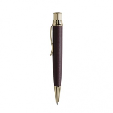 Логотрейд бизнес-подарки картинка: Ballpoint pen Evidence Leather Burgundy