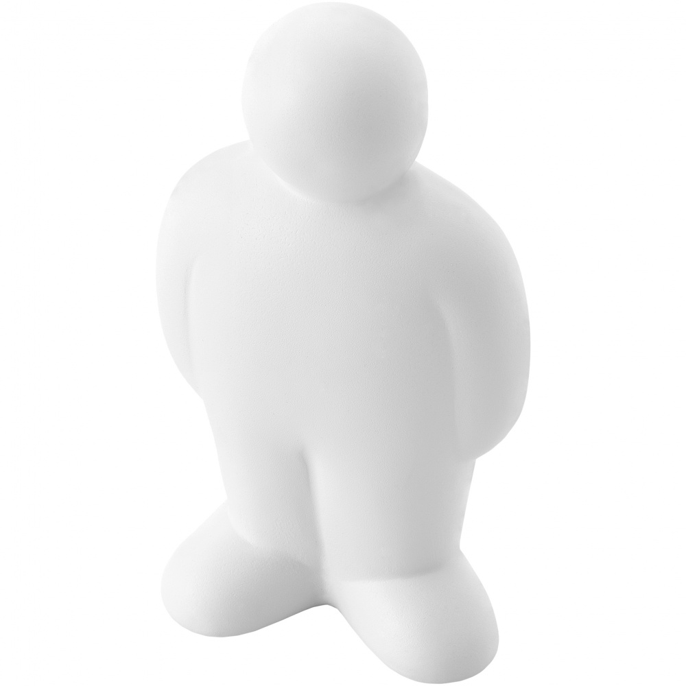 Логотрейд pекламные продукты картинка: Антистресс в форме человечка, белый