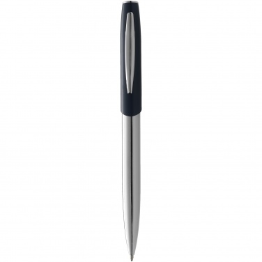 Логотрейд pекламные подарки картинка: Шариковая ручка Geneva, темно-синий