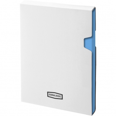 Лого трейд pекламные cувениры фото: Классический карманный блокнот, голубой