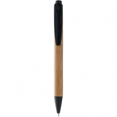Лого трейд pекламные cувениры фото: Шариковая ручка Borneo, черный