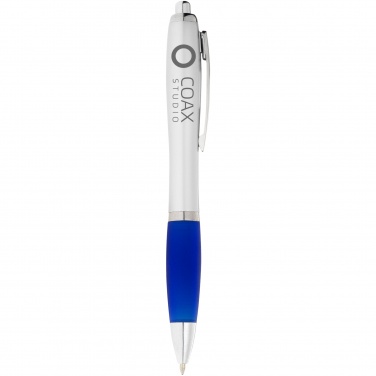 Лого трейд бизнес-подарки фото: Шариковая ручка Nash, синий