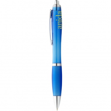 Лого трейд pекламные cувениры фото: Шариковая ручка Nash, голубой