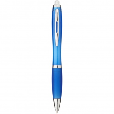Лого трейд бизнес-подарки фото: Шариковая ручка Nash, голубой
