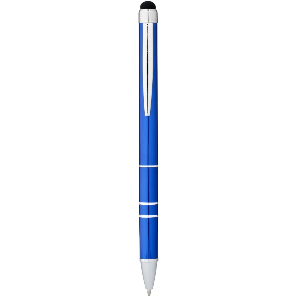 Лого трейд pекламные подарки фото: Шариковая ручка-стилус Charleston, синий