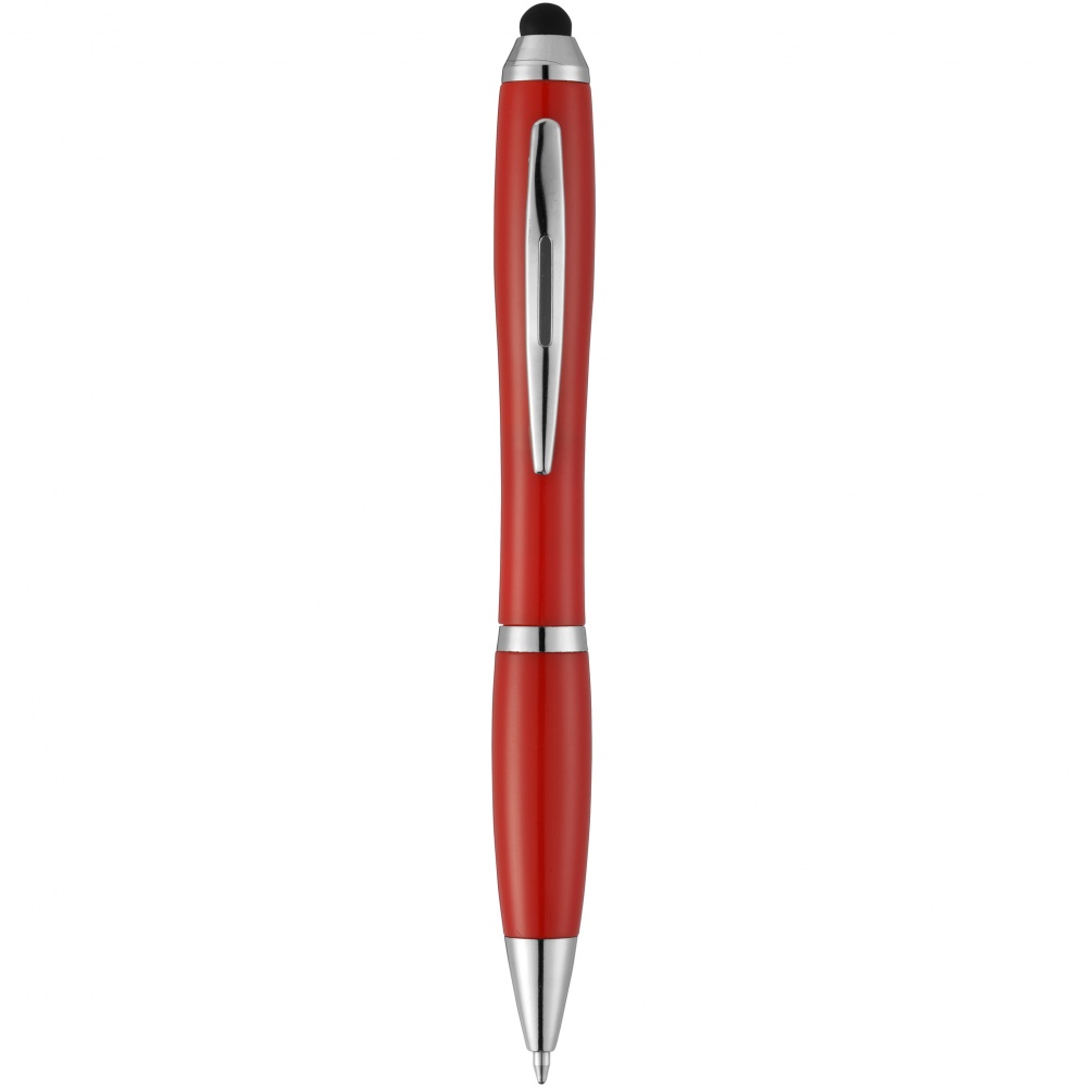 Лого трейд pекламные продукты фото: Шариковая ручка-стилус Nash, красный