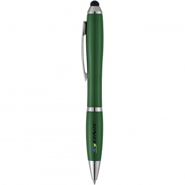 Лого трейд pекламные продукты фото: Шариковая ручка-стилус Nash, зеленый