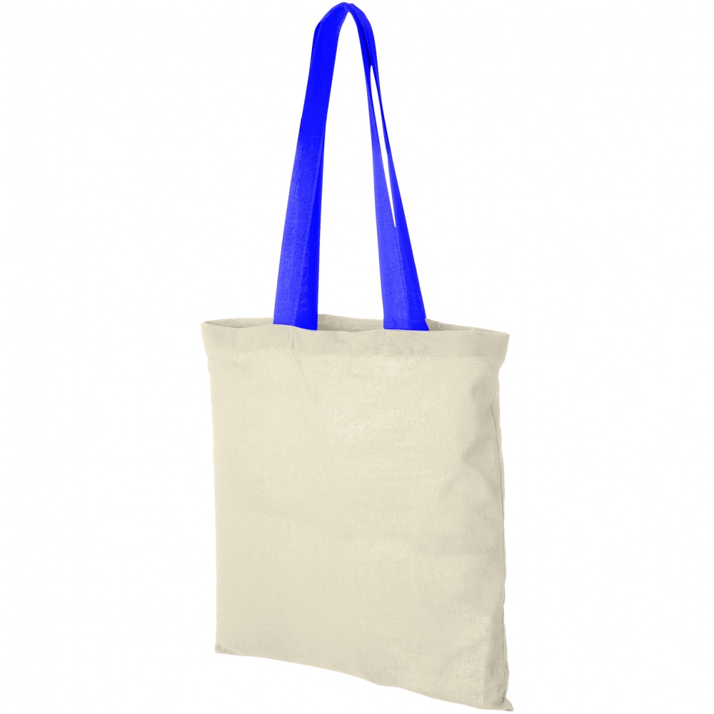 Логотрейд бизнес-подарки картинка: Хлопковая сумка Nevada, светло-синяя