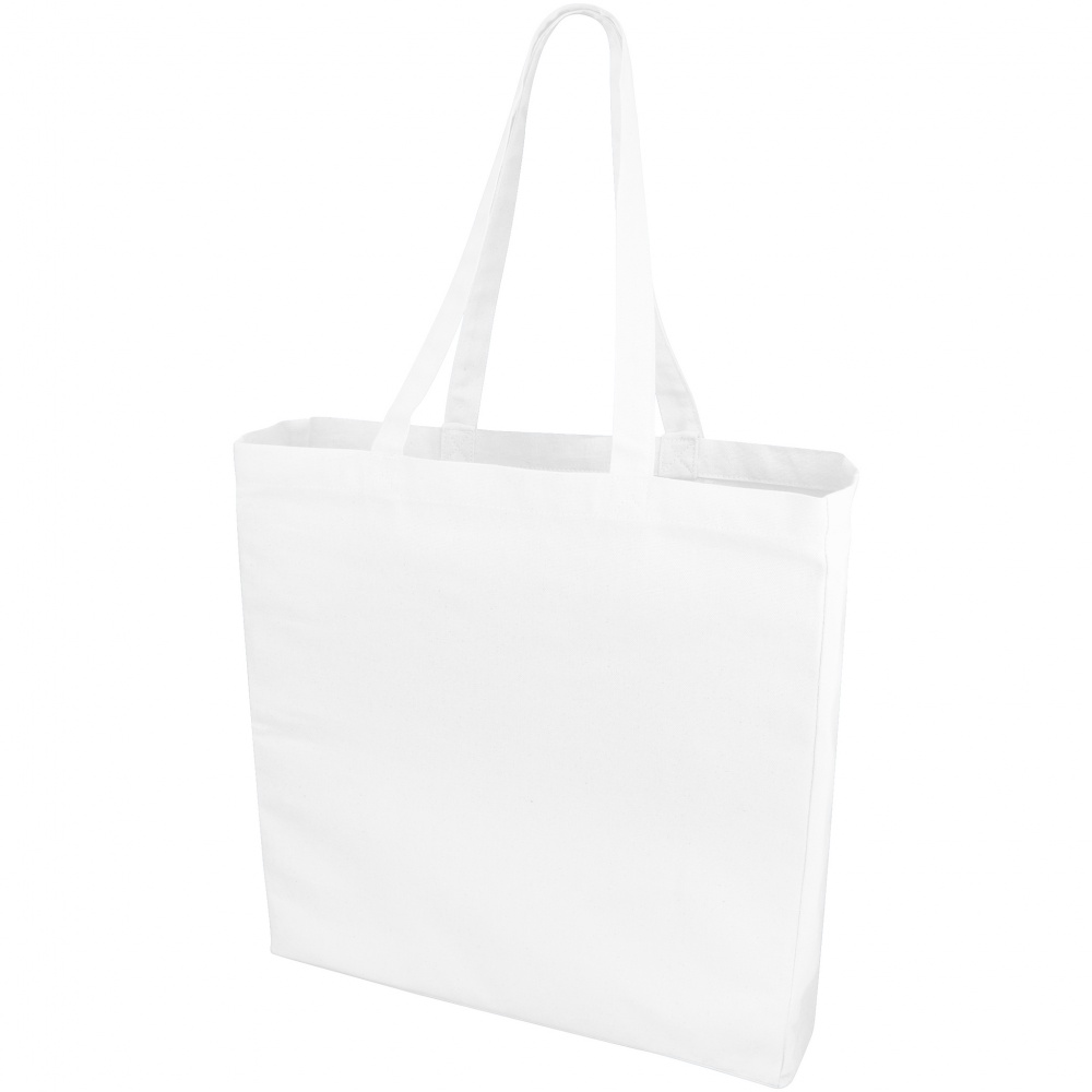 Логотрейд pекламные подарки картинка: Хлопковая сумка Odessa, белый
