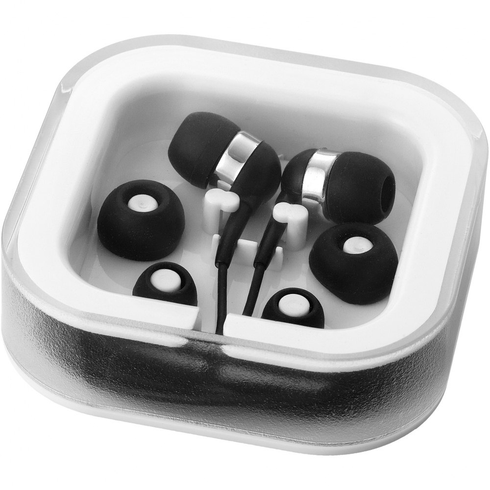Лого трейд бизнес-подарки фото: Наушники с микрофоном Sargas