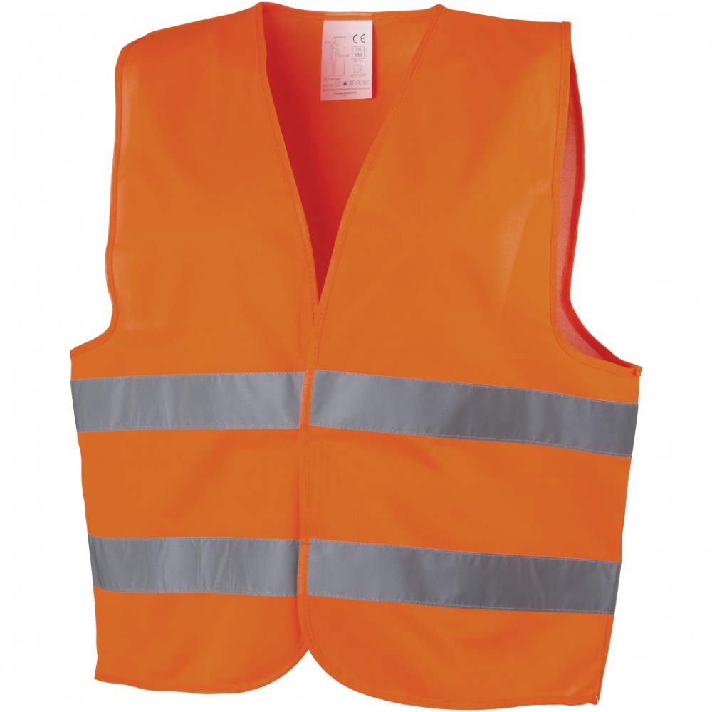 Логотрейд бизнес-подарки картинка: Профессиональный защитный жилет, оранжевый