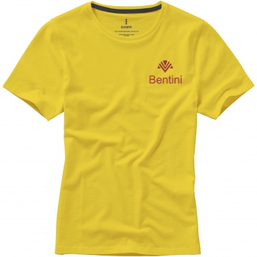 Лого трейд бизнес-подарки фото: Женская футболка с короткими рукавами Nanaimo, желтый