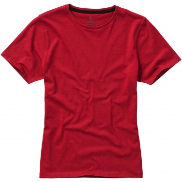 Лого трейд бизнес-подарки фото: Женская футболка с короткими рукавами Nanaimo, красный