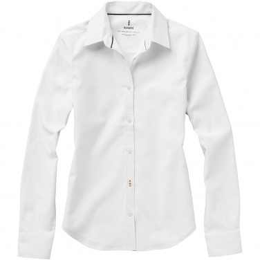 Лого трейд pекламные продукты фото: Женская рубашка с короткими рукавами Vaillant, белый