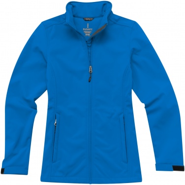 Логотрейд бизнес-подарки картинка: Женская куртка софтшел Maxson, голубой