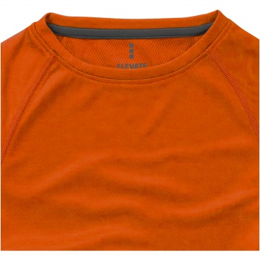 Логотрейд pекламные подарки картинка: Футболка с короткими рукавами Niagara, оранжевый