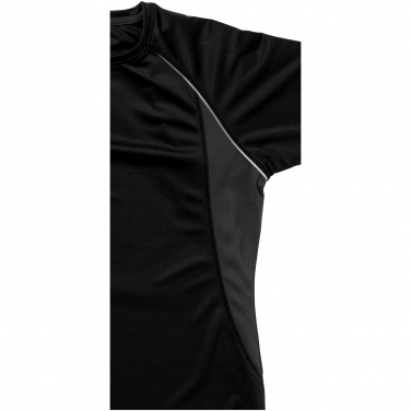 Логотрейд pекламные подарки картинка: Женская футболка с короткими рукавами Quebec, черный