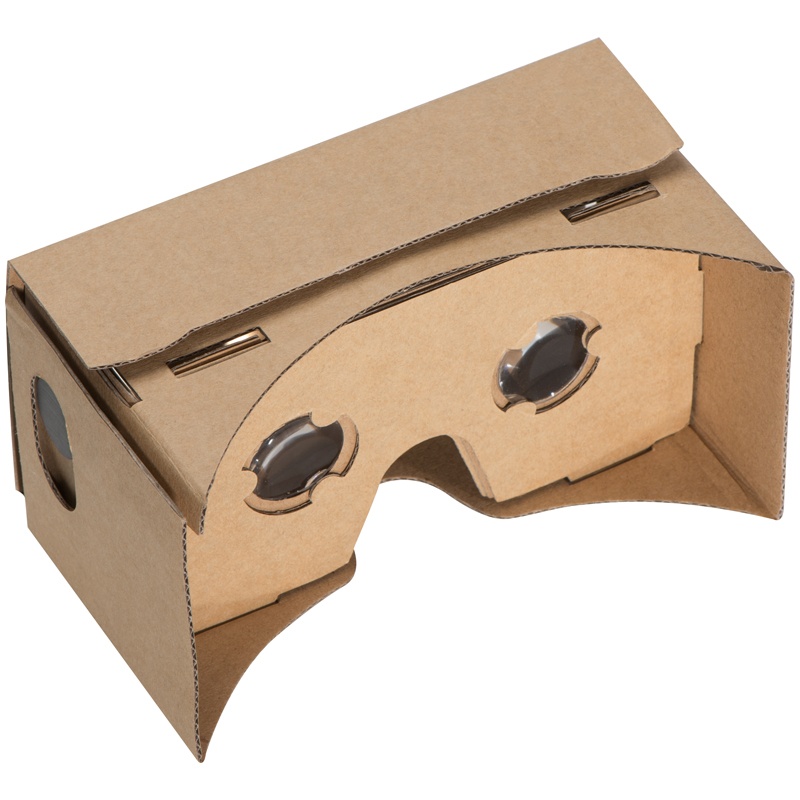 Лого трейд pекламные cувениры фото: VR очки, коричневый