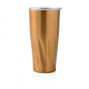 Лого трейд бизнес-подарки фото: Вакуумная термокружка Copper, золотой