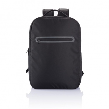 Лого трейд бизнес-подарки фото: Рюкзак для ноутбука London, без ПВХ, черный