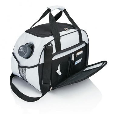 Логотрейд бизнес-подарки картинка: Supreme weekend bag, white/black