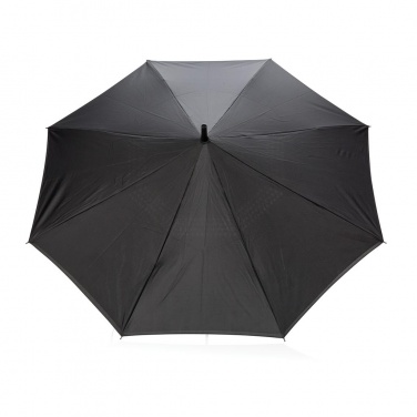 Лого трейд pекламные cувениры фото: Механический двусторонний зонт 23” Xindao, черный синий