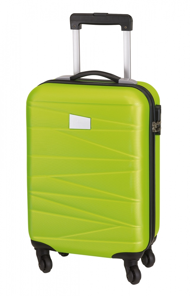 Лого трейд pекламные подарки фото: Käsipagasi mõõdus reisikohver Padua, heleroheline