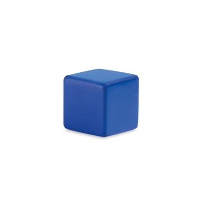 Лого трейд pекламные продукты фото: Мячик антистресс Кубик, синий