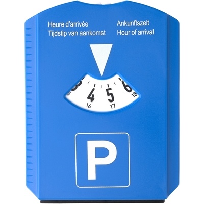 Лого трейд pекламные продукты фото: Parkimiskell-jääkraabits žetoonidega, sinine