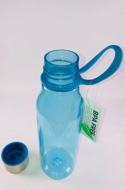 Логотрейд pекламные cувениры картинка: Бутылка для тощей воды синяя, 570мл