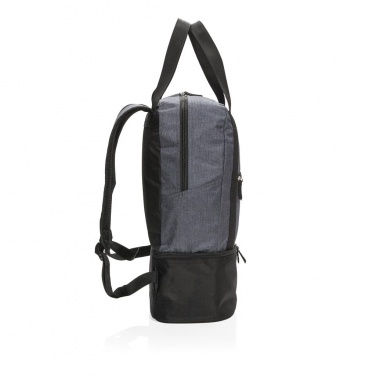 Лого трейд pекламные подарки фото: Термо рюкзак три в одном, серый