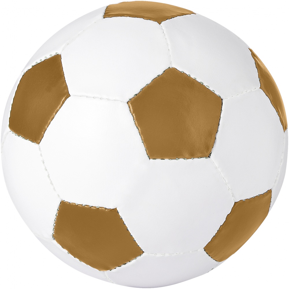 Логотрейд pекламные продукты картинка: Футбольный мяч Curve, золотой