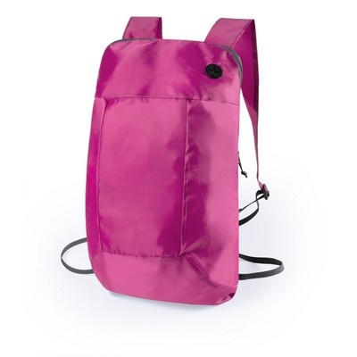 Лого трейд pекламные подарки фото: Складной рюкзак, розовый
